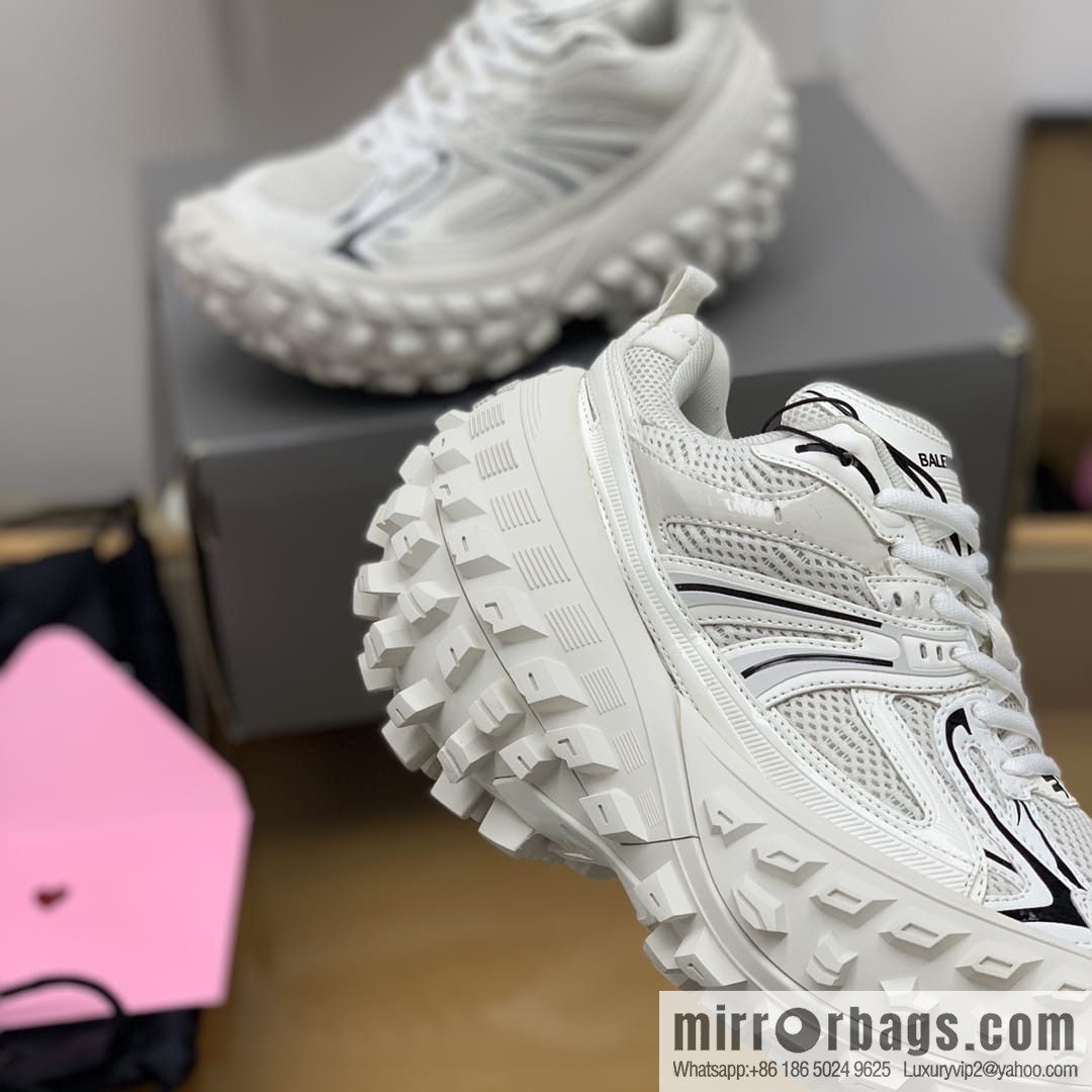 BALENCIAGA Balenciaga, nylon and mesh Paris His & Hers shoes
