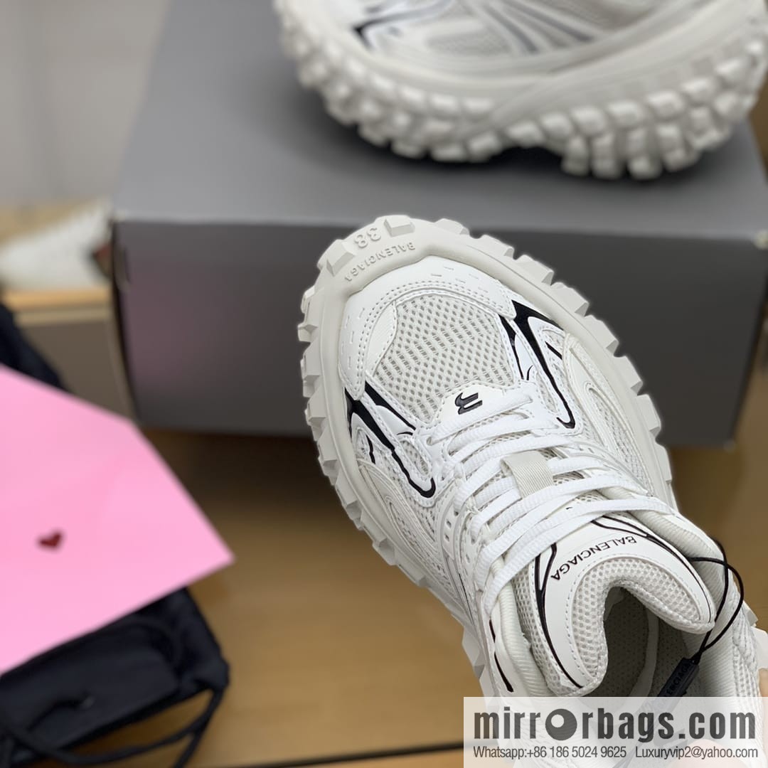 BALENCIAGA Balenciaga, nylon and mesh Paris His & Hers shoes