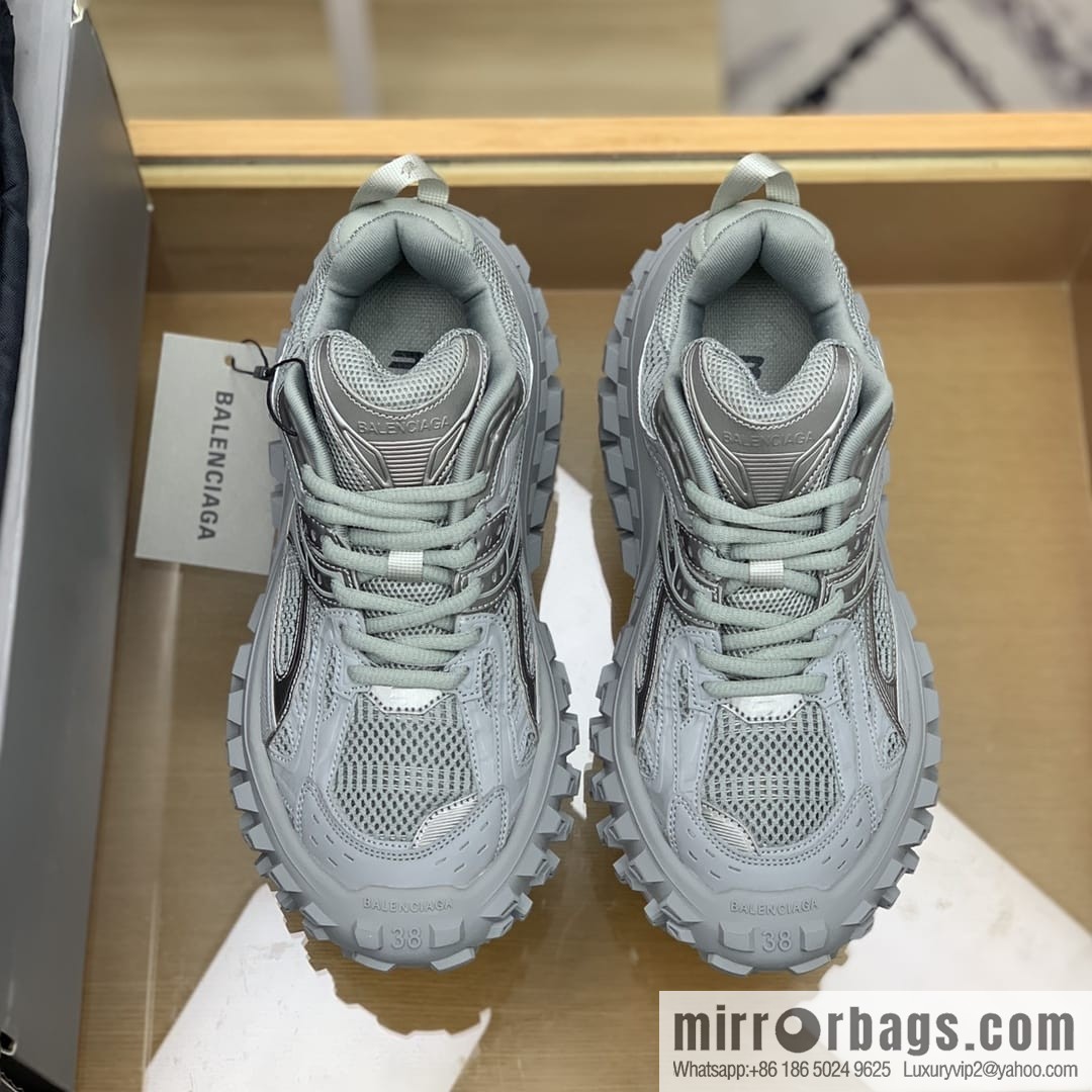 BALENCIAGA Balenciaga, nylon and mesh Paris His & Hers shoes