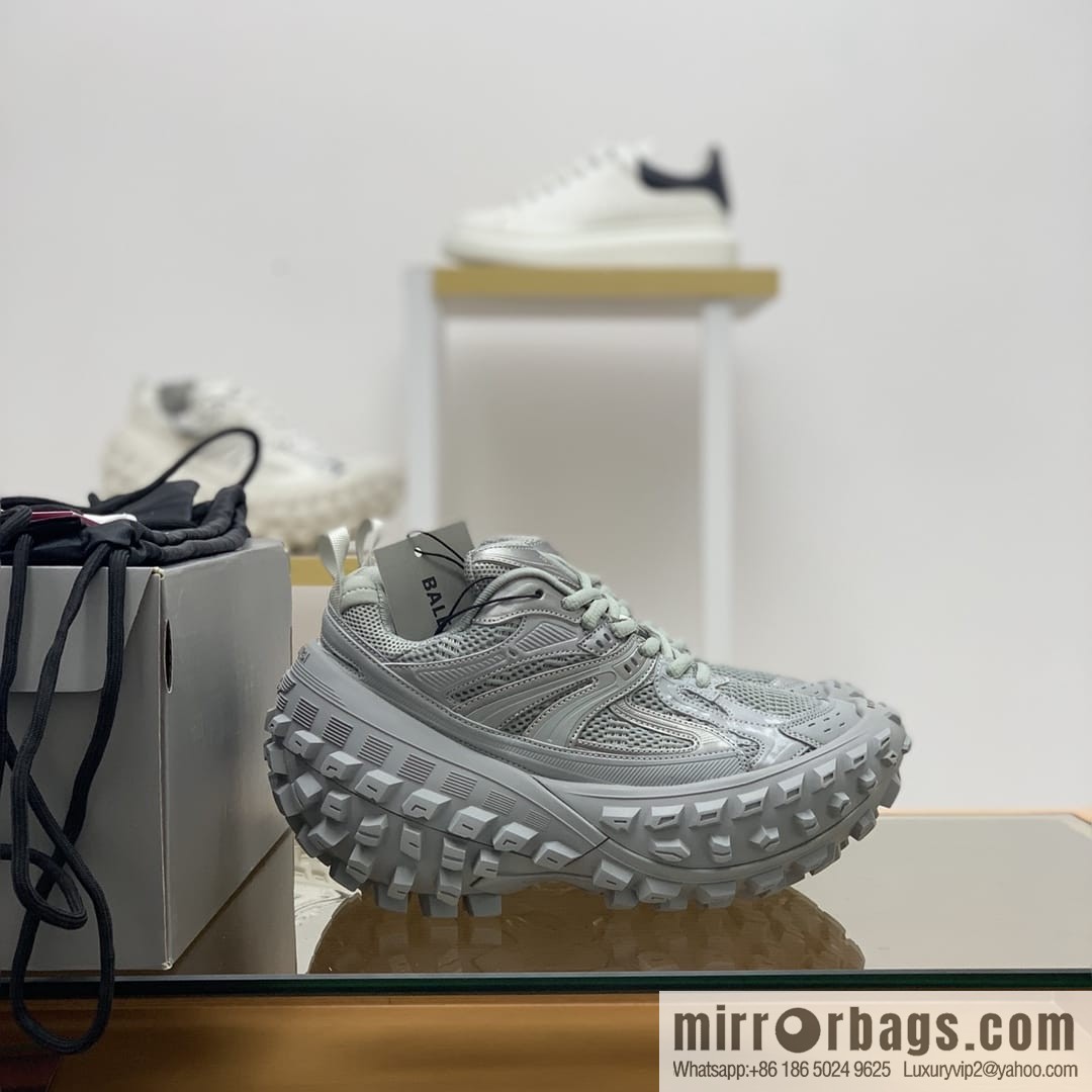 BALENCIAGA Balenciaga, nylon and mesh Paris His & Hers shoes