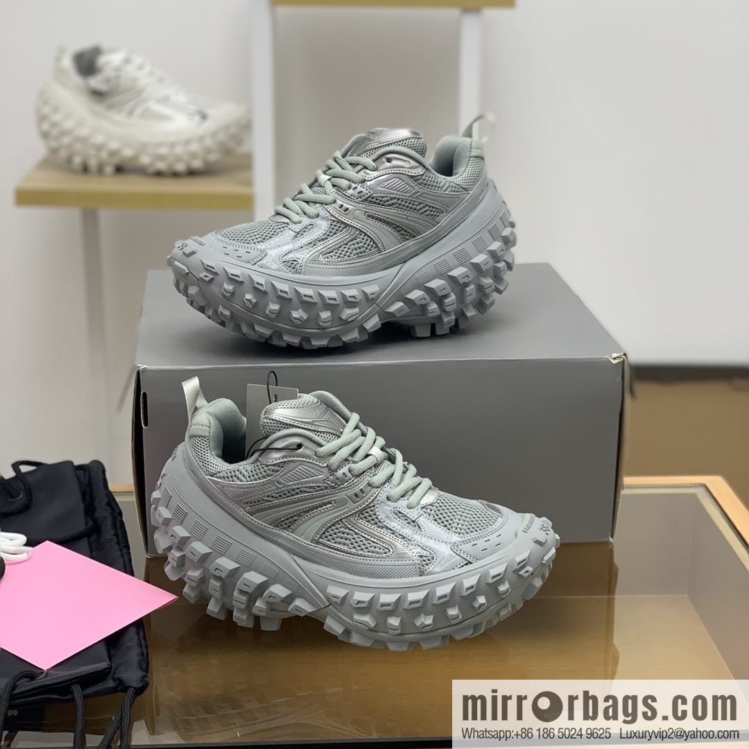 BALENCIAGA Balenciaga, nylon and mesh Paris His & Hers shoes