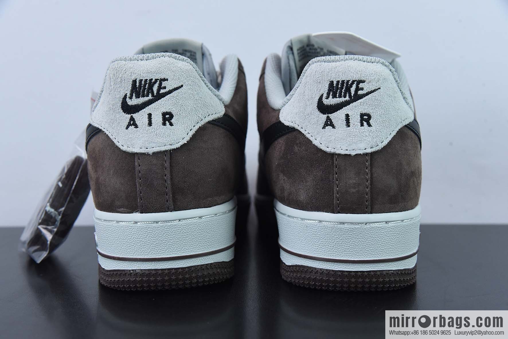 AKIRA × Nike Air Force 1 Low '07 Mocha Black, Gypsy color scheme Air Force No. 1 low-top casual board shoes, item number: DC3366-323