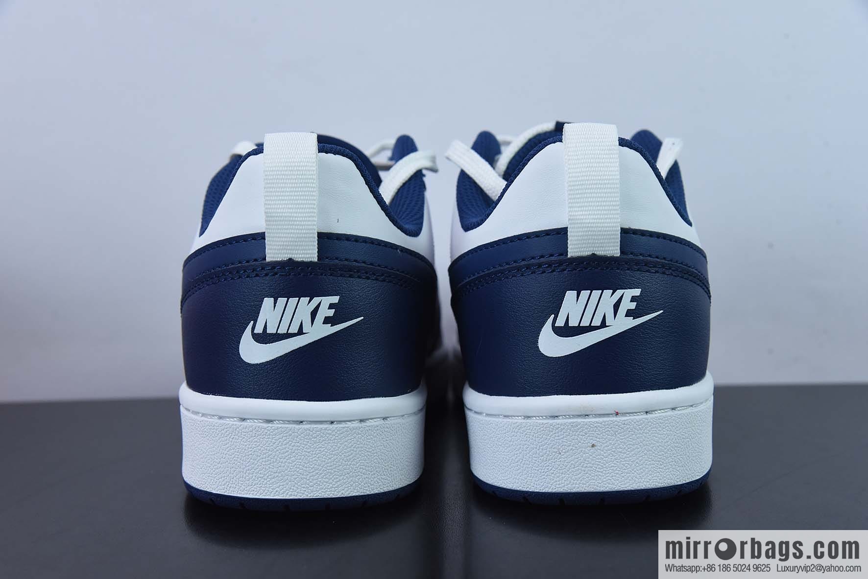 Nike Court Borough Low 2 (GS) blue and white, Korean original low-top casual board shoes, private order, item number: BQ5448 107