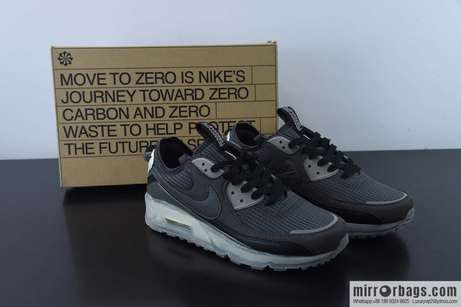 NK Air Max Terrascape 90 Mountain Terrain Collection Classic Vintage Versatile Casual Sports Air Unit Jogging Shoes, Item Number DH2973-001