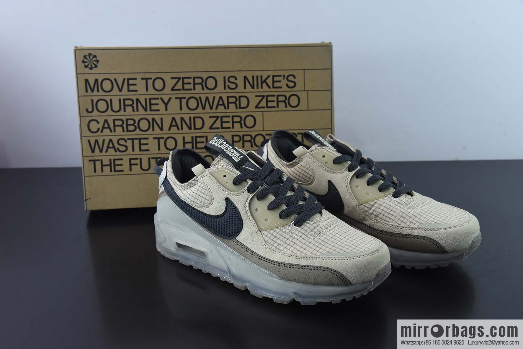 NK Air Max Terrascape 90 Mountain Terrain Collection Classic Vintage Versatile Casual Sports Air Unit Jogging Shoes, Item Number DH4677-200