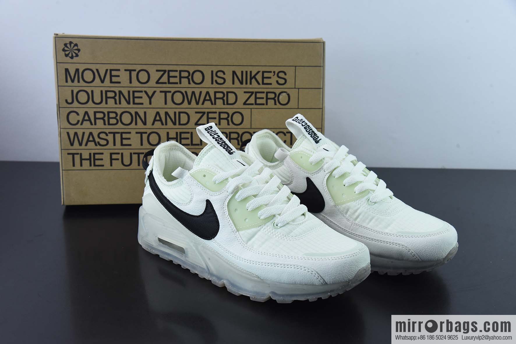 NK Air Max Terrascape 90 Mountain Terrain Collection Classic Vintage Versatile Casual Sports Air Unit Jogging Shoes, Item Number DH2973-100