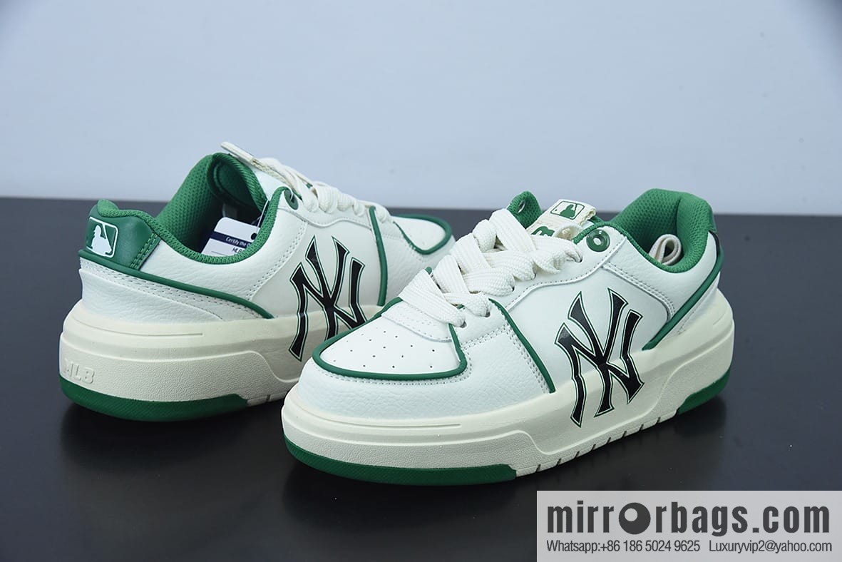 🇰🇷NY American Rugby Yankees Limited 🏈 x MLB Chukky Classic Classic Daddy Lightweight Height Up Platform Versatile Casual Sports Jogging Shoes