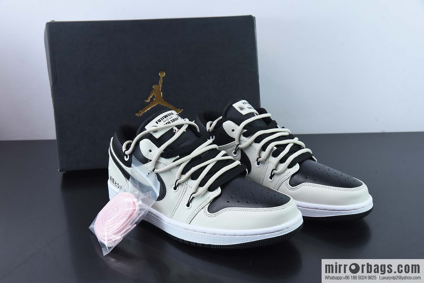 Air Jordan 1 Low mocha straps, deconstructed drawstring shoelace low-top casual board shoes, item number: 553558 062
