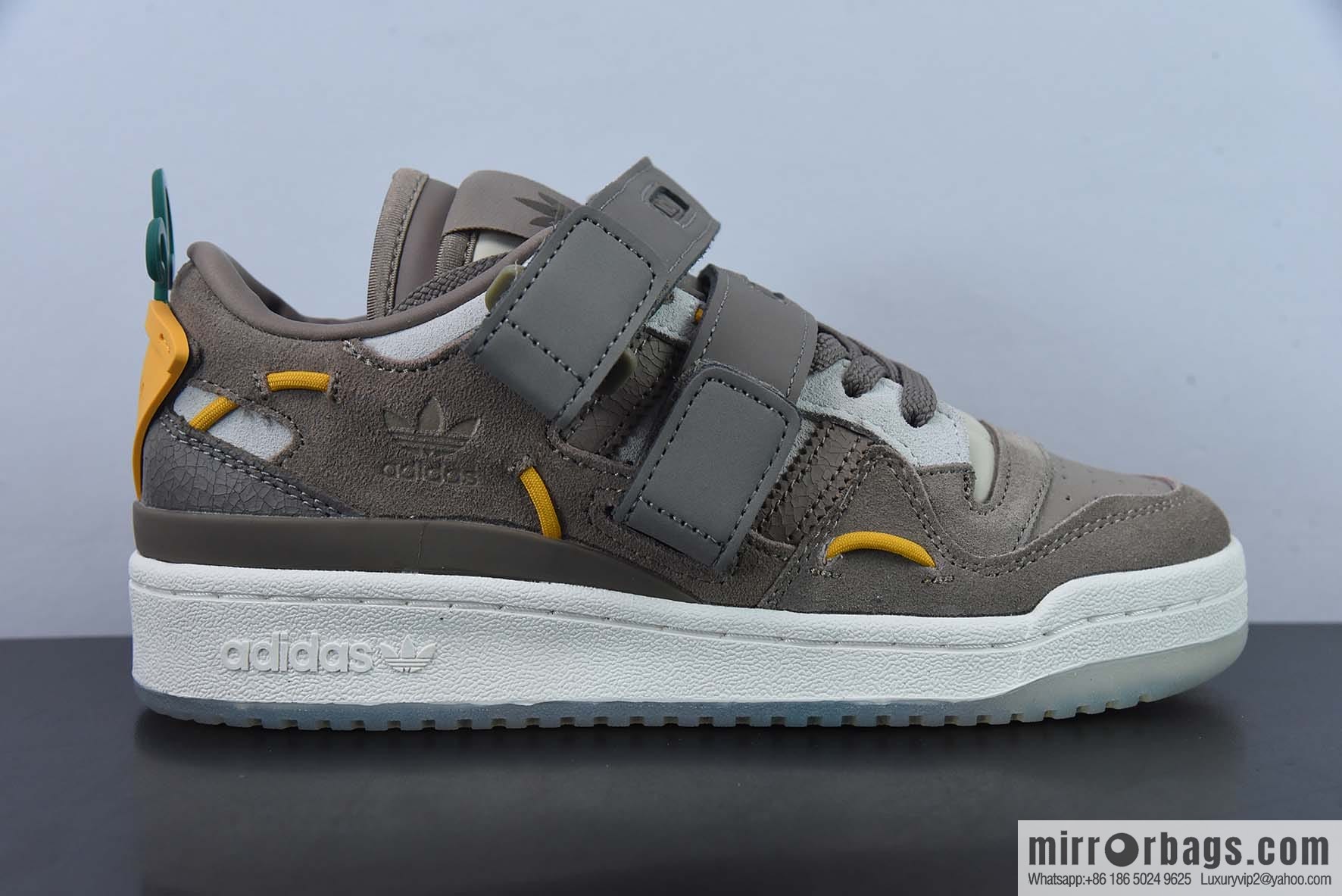 AD Adi, Clover Originals Forum 84 Low Roman series velcro low-top Vintage lace-up versatile casual sports shoes, item number: GV9223
