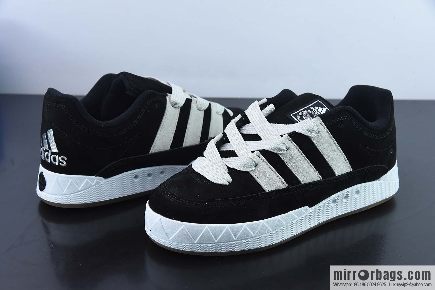 Atmos x Adidas Adimatic Low Matic Series Low Top Vintage Shark Bread Leisure Sports Leisure Skateboard Shoes Item Number: GY5274