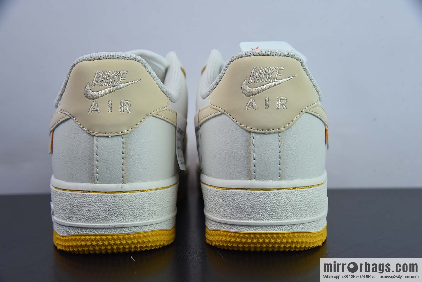Nike Air Force 1 AF1 Air Force One/low-top, beige embroidery low-top casual board shoes, item number: FB1839-222