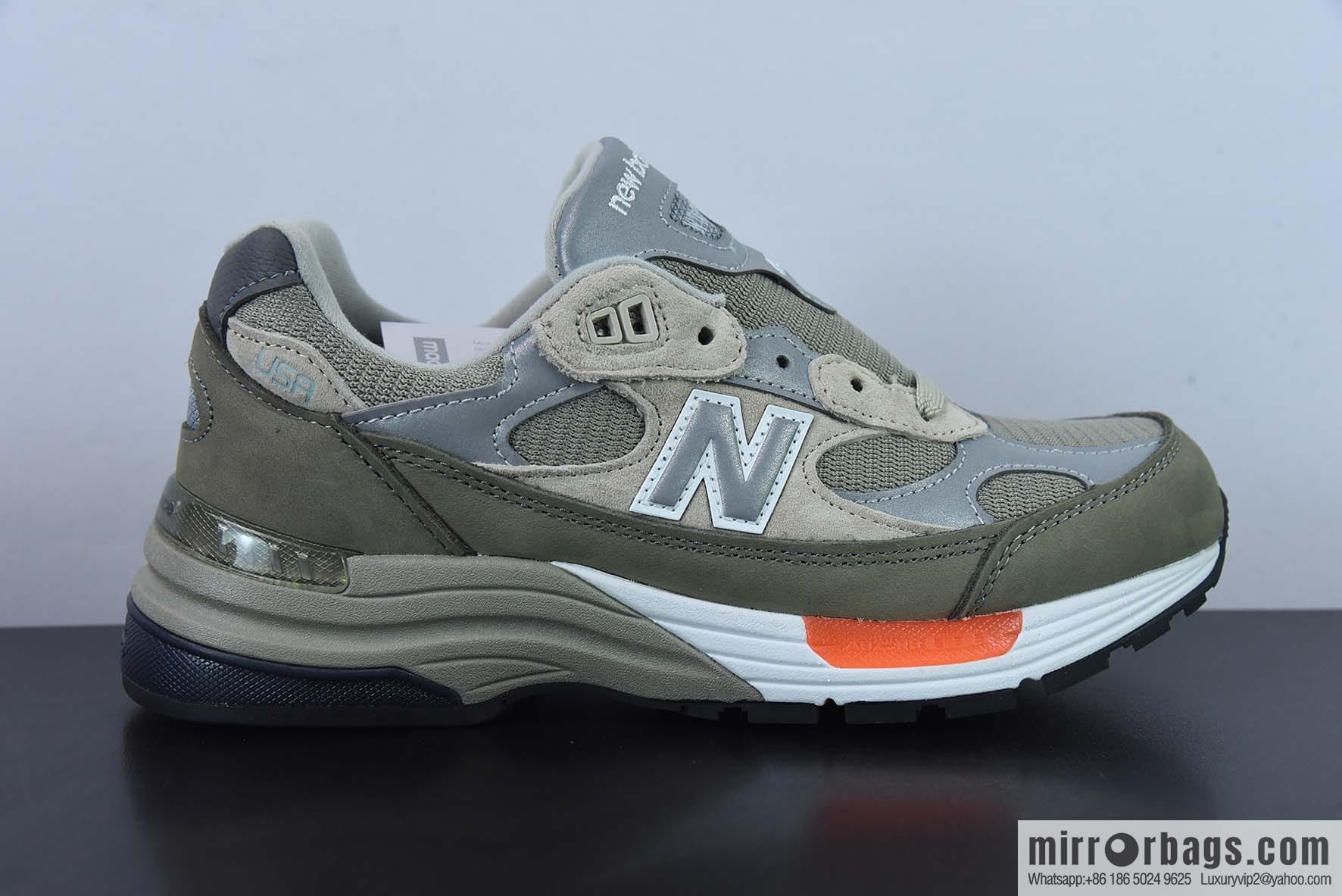 WTAPS x New Balance M992WT joint New Balance Vintage casual running shoes