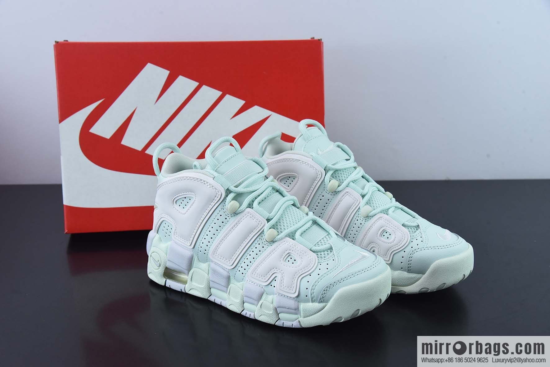 NK Air More Uptempo Big AIR Pippen Vintage Basketball Shoes 917593-300