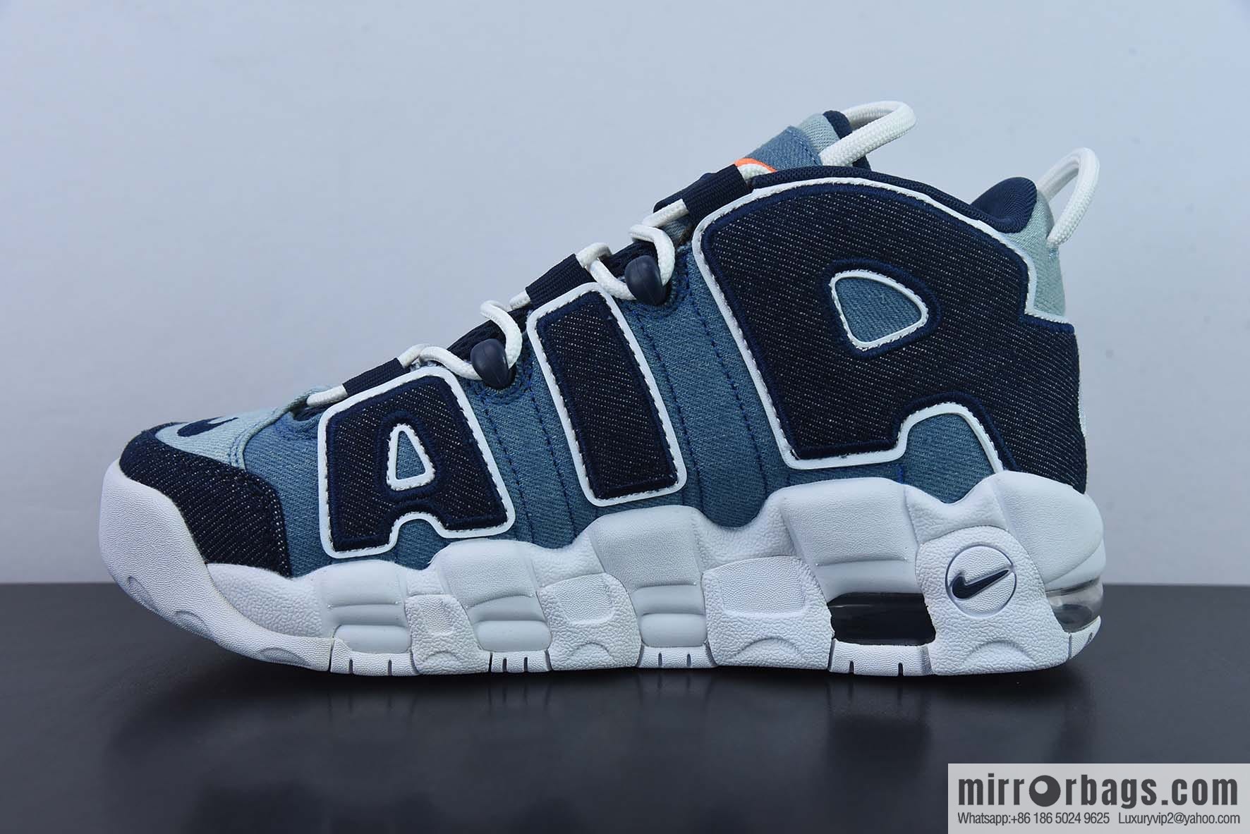 NK Air More Uptempo Big AIR Pippen Vintage Basketball Shoes CJ6125-100