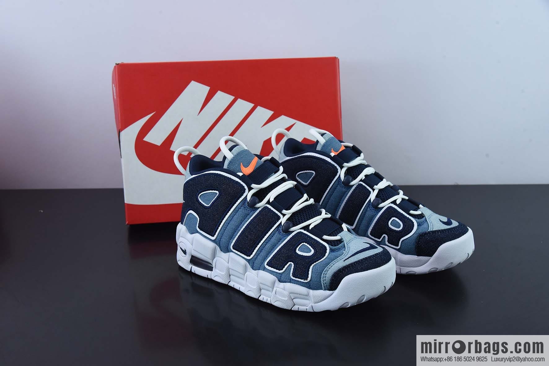 NK Air More Uptempo Big AIR Pippen Vintage Basketball Shoes CJ6125-100