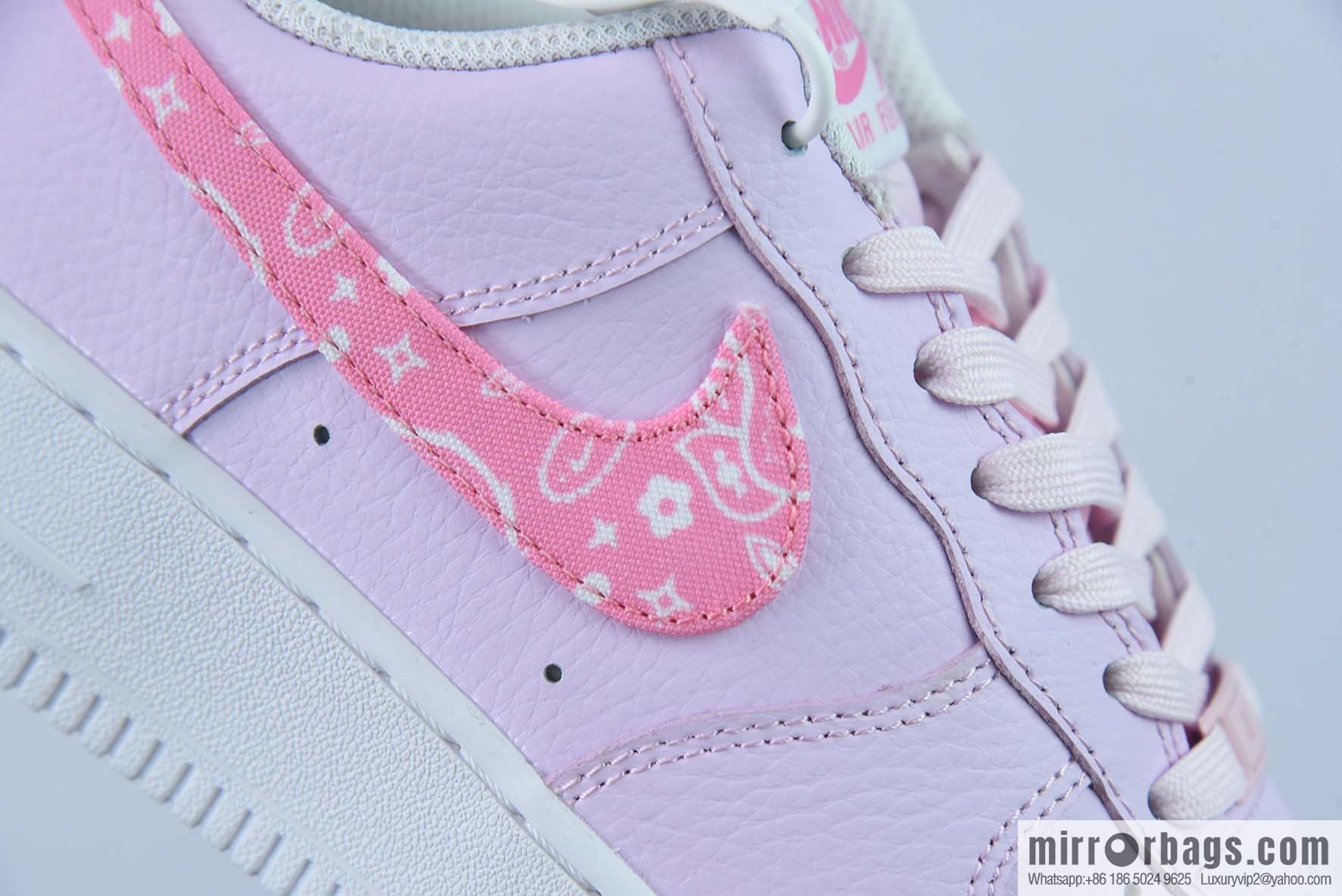 Nike Air Force 1 Low pink cashew flower, haze purple, Air Force No. 1 low-top recreational sports shoes, item number: FD1448-664