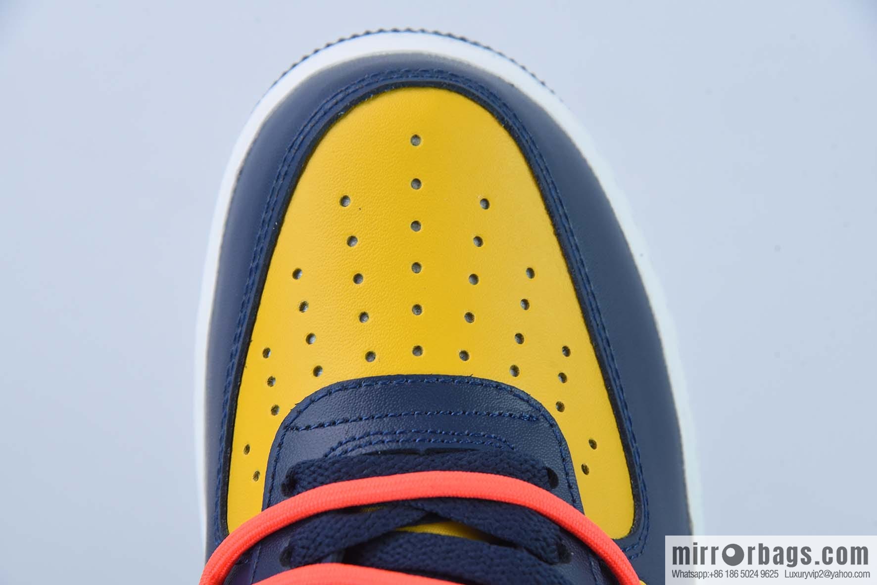 Nike Air Force 1 '07 Low Yellow and Blue Strap Deconstruction, Air Force One Leisure Sports Board Shoes Item Number: CV1724-116