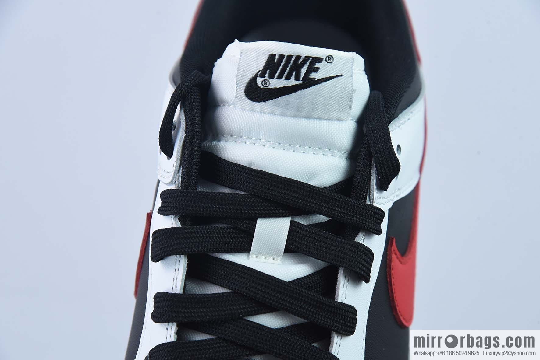 Nike Dunk Low Nike, low-top Vintage casual shoes white, black and red, item number FD9762-061