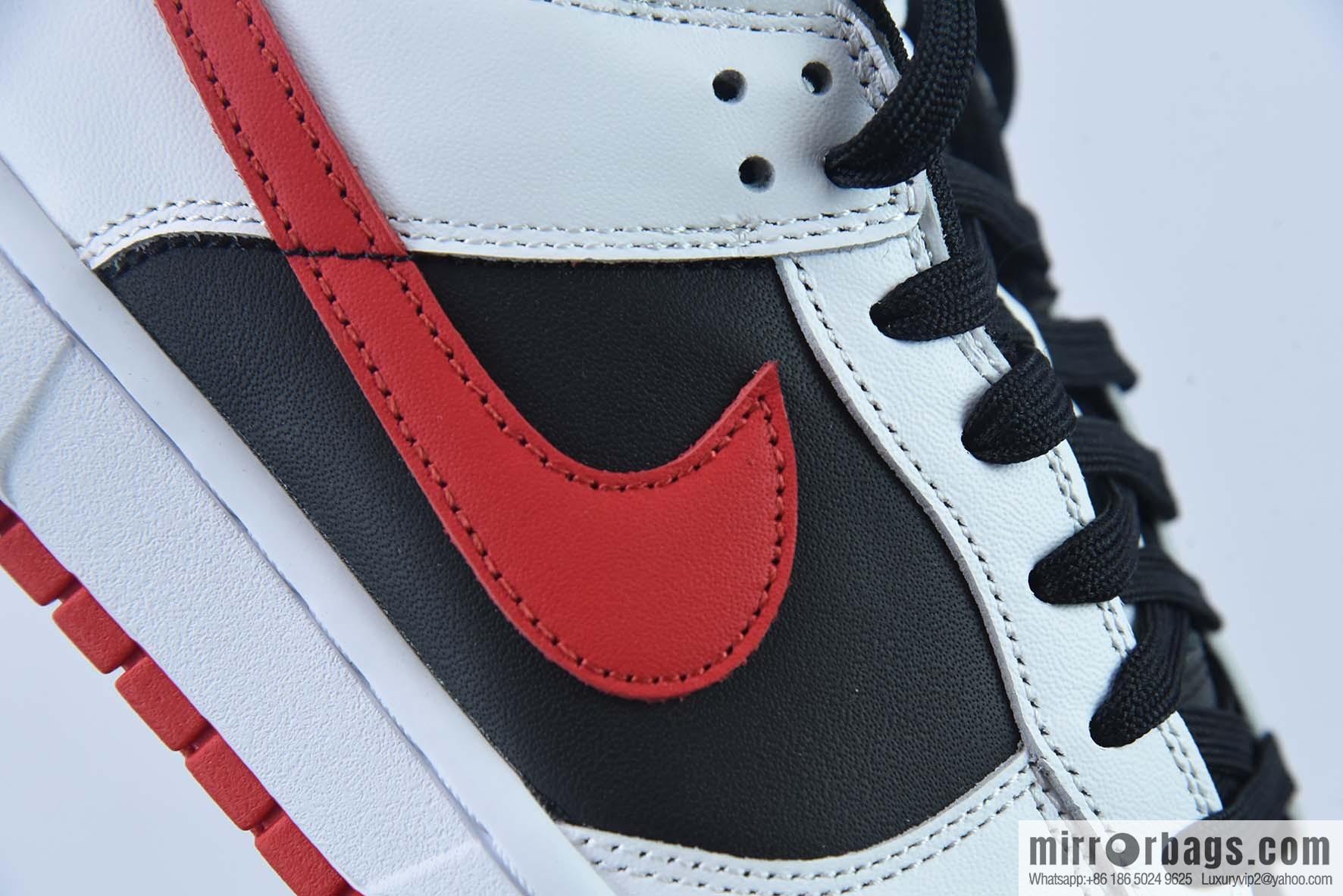 Nike Dunk Low Nike, low-top Vintage casual shoes white, black and red, item number FD9762-061