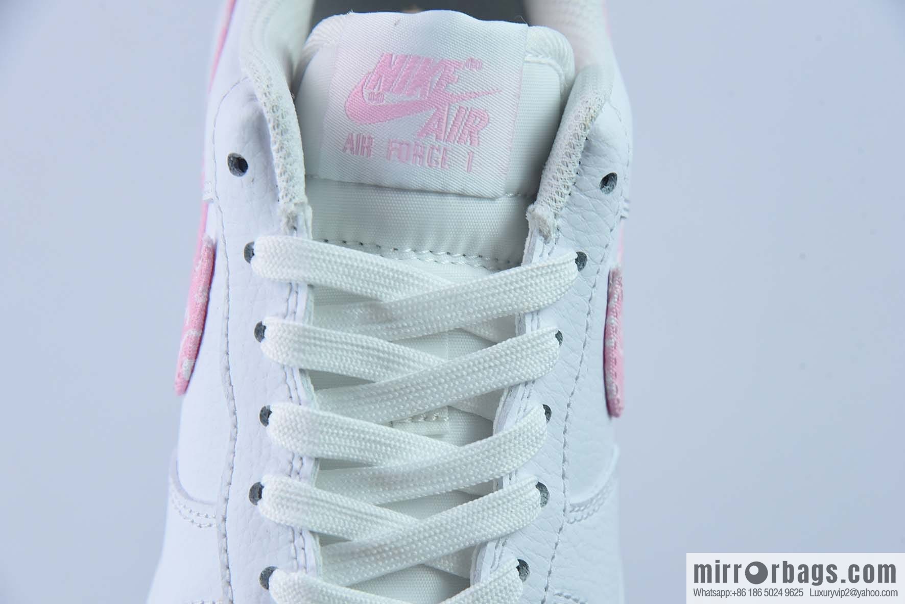 Nike Air Force 1 '07 Low White Pink Cashew Flower, Air Force No. 1 Low Top Leisure Sports Board Shoes Item Number: DJ9942-106