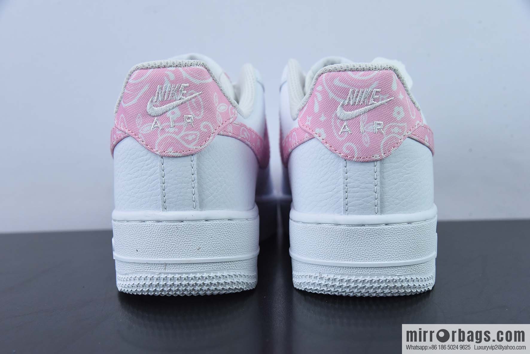 Nike Air Force 1 '07 Low White Pink Cashew Flower, Air Force No. 1 Low Top Leisure Sports Board Shoes Item Number: DJ9942-106