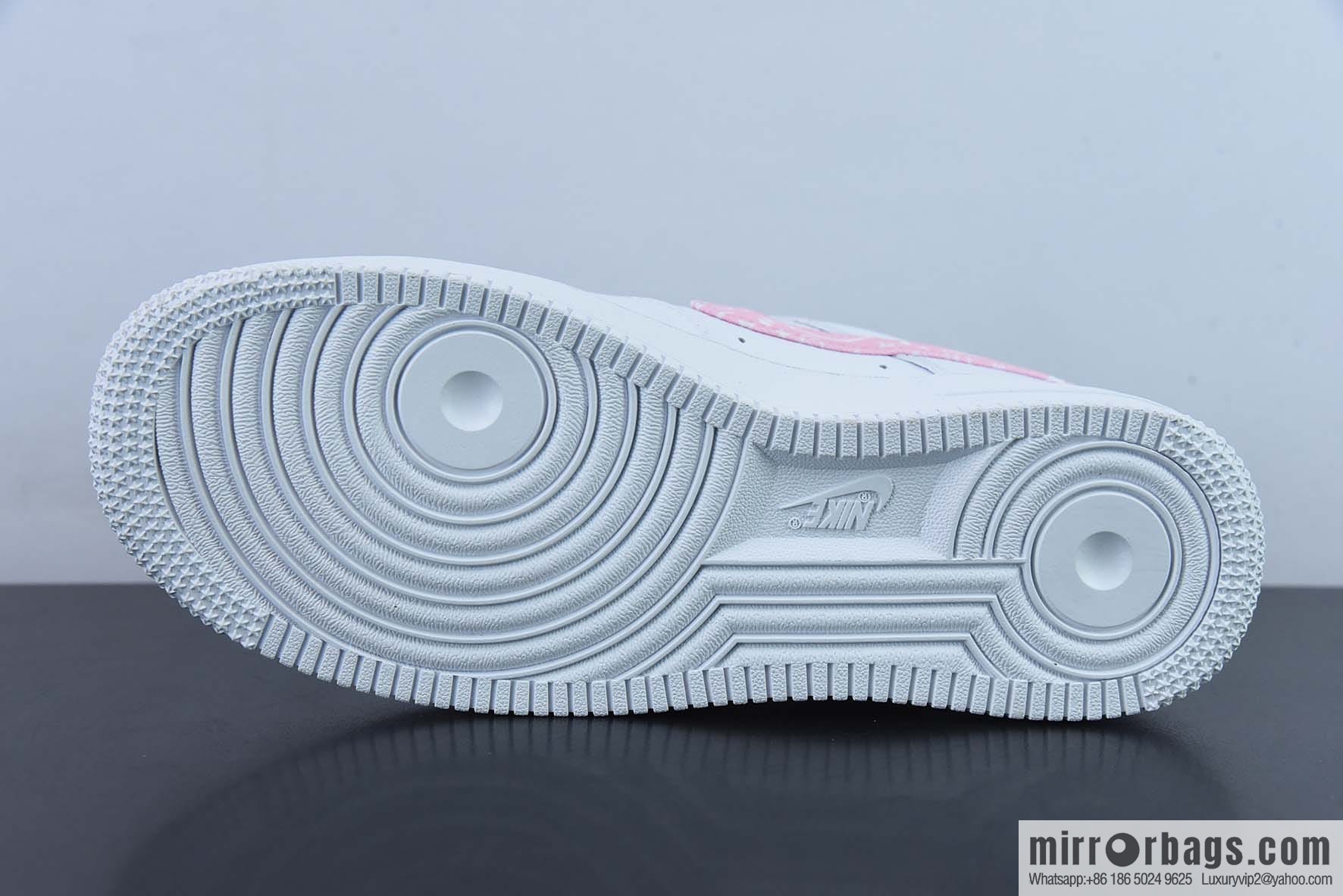 Nike Air Force 1 '07 Low White Pink Cashew Flower, Air Force No. 1 Low Top Leisure Sports Board Shoes Item Number: DJ9942-106