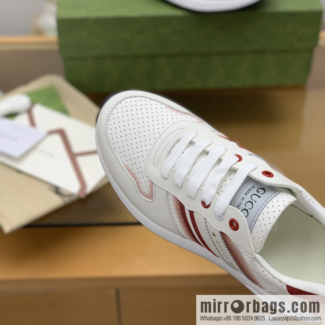 Gucci Gucci color matching double G men's sports running shoes