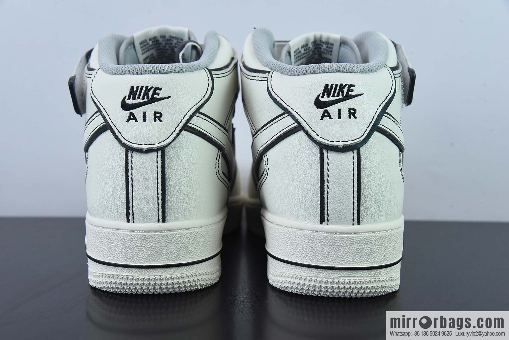 NK Air Force 1 '07 Mid Laser Beige 3M Reflective Medium Help Casual Sports Board Shoes, Item Number: AQ2898-008