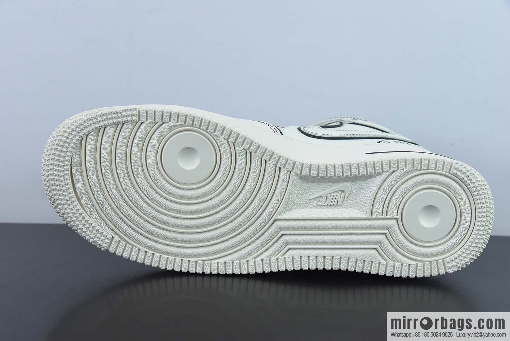 NK Air Force 1 '07 Mid Laser Beige 3M Reflective Medium Help Casual Sports Board Shoes, Item Number: AQ2898-008