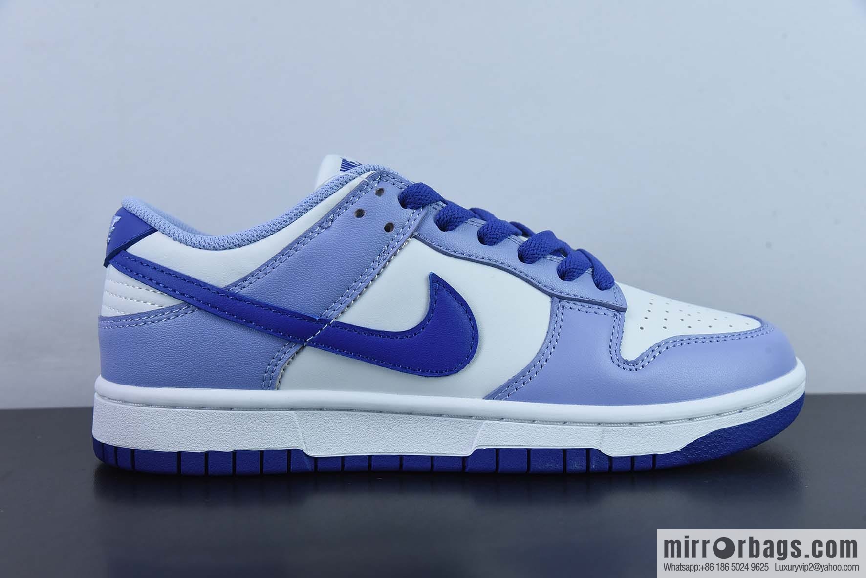 NKDunk Low GS'Blueberry 'white purple blueberry low-top casual board shoes, item number: DZ4456-100