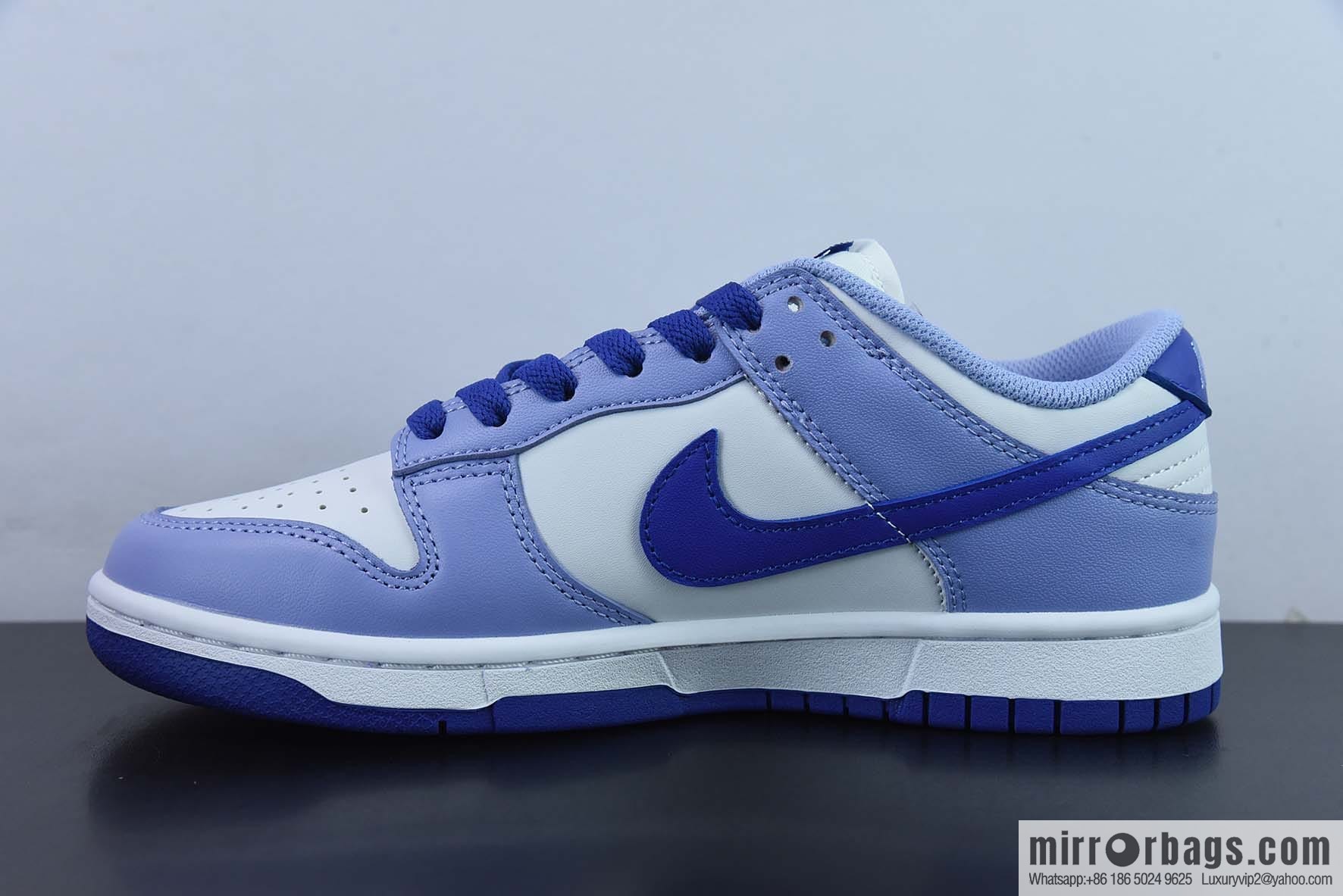 NKDunk Low GS'Blueberry 'white purple blueberry low-top casual board shoes, item number: DZ4456-100