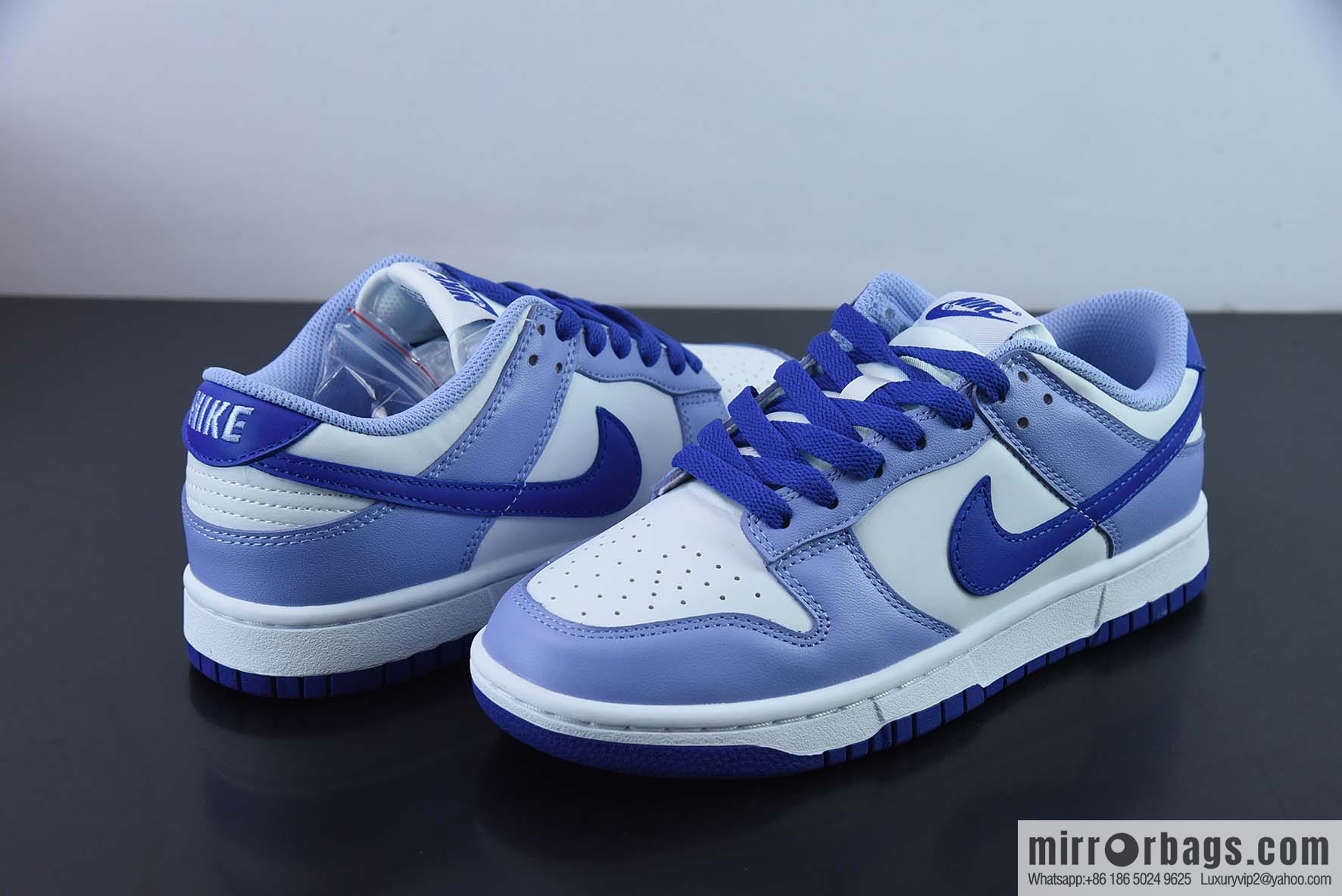 NKDunk Low GS'Blueberry 'white purple blueberry low-top casual board shoes, item number: DZ4456-100