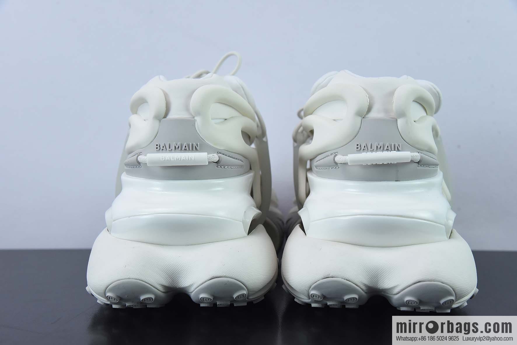 Balenciaga/Balenciaga, Balmain, Unicorn Vintage Daddy Shoes/White