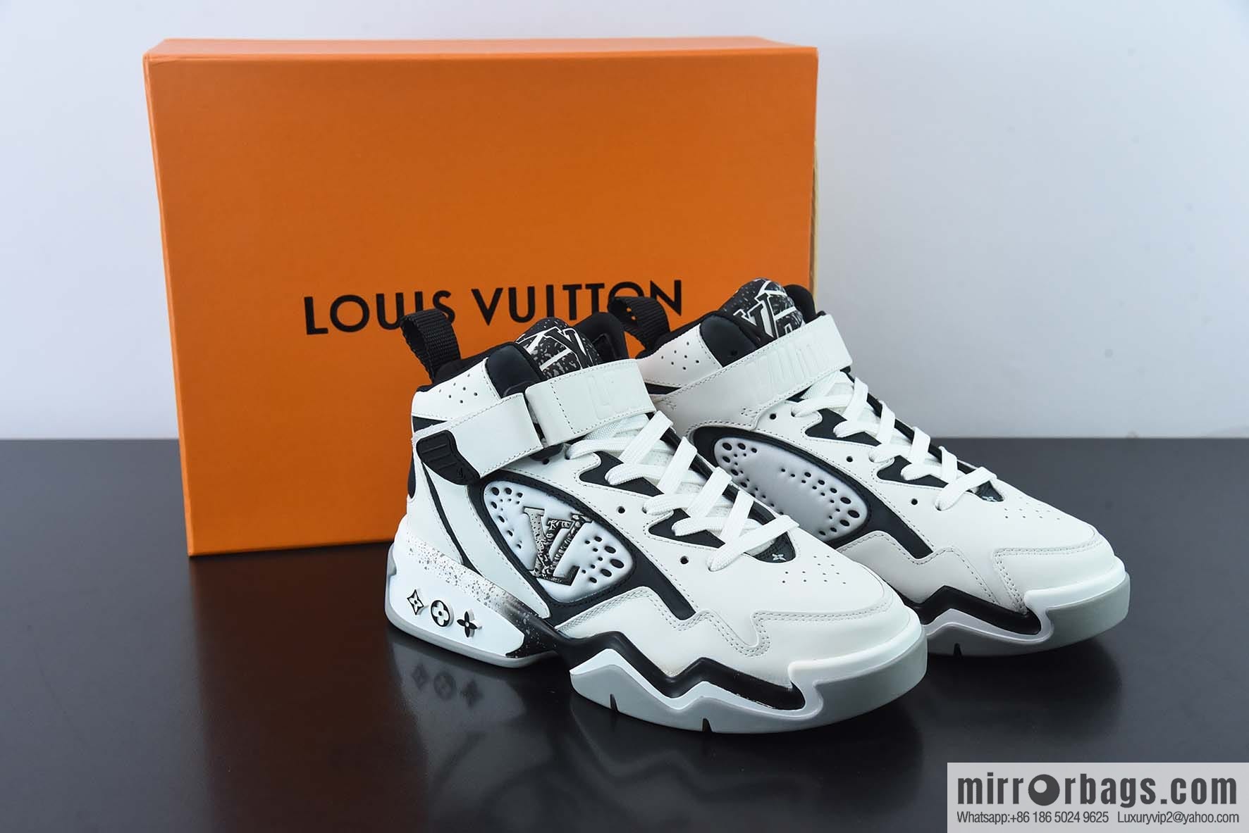 Louis Vuitton Louis Vuitton LV Trainer 2 The Vintage Basketball Shoes