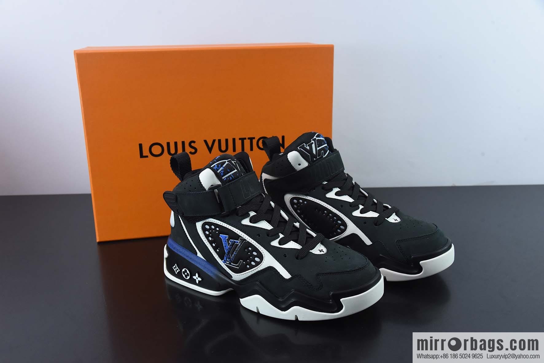 Louis Vuitton Louis Vuitton LV Trainer 2 The Vintage Basketball Shoes
