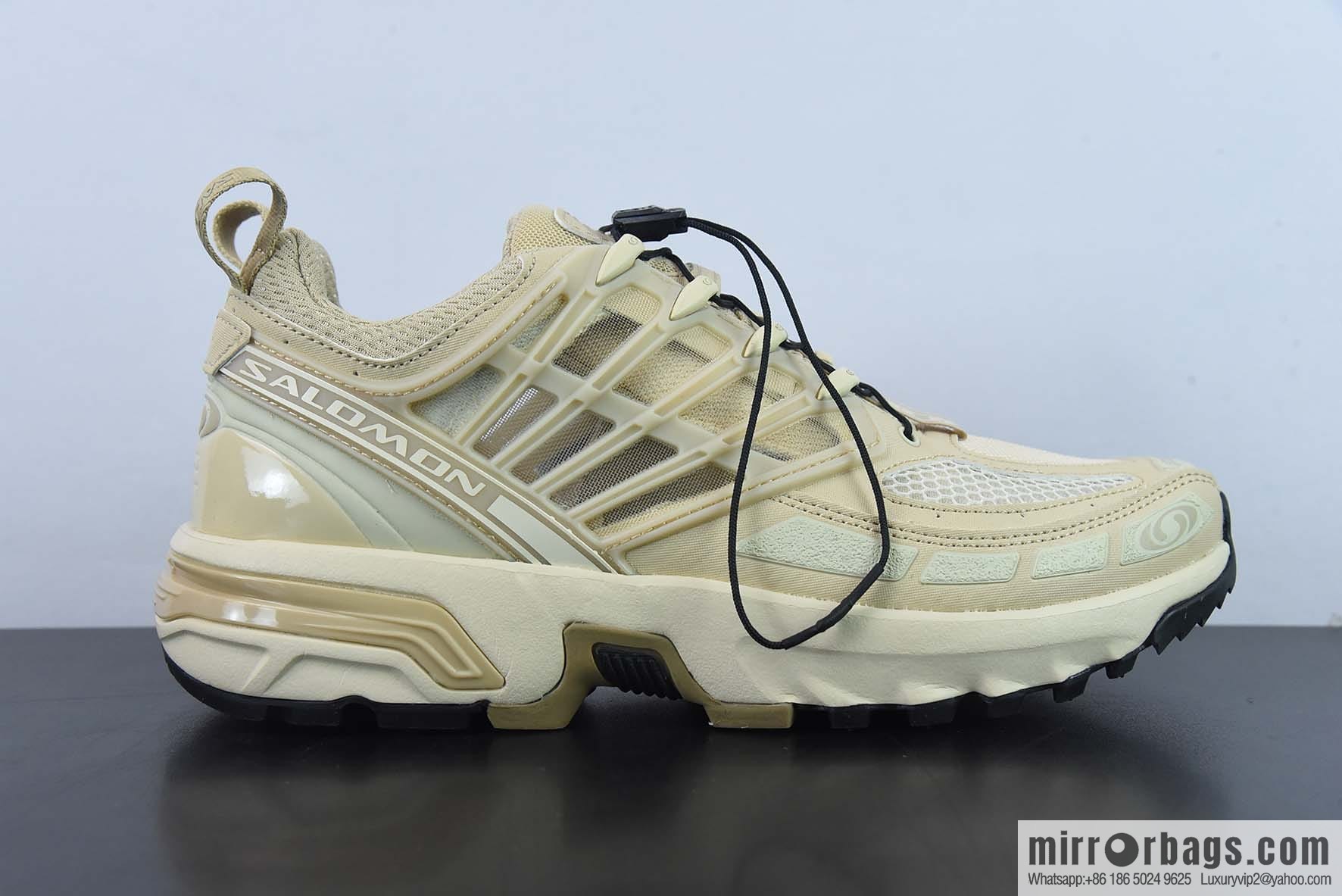 Salomon ACS Pro Advanced Bai Jingting Same style, urban off-road function breathable leisure sneakers 470612 20 G0 meters camel