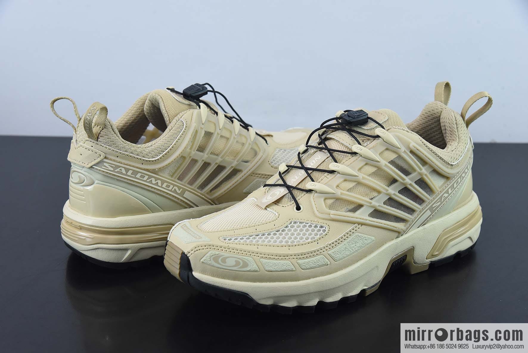 Salomon ACS Pro Advanced Bai Jingting Same style, urban off-road function breathable leisure sneakers 470612 20 G0 meters camel