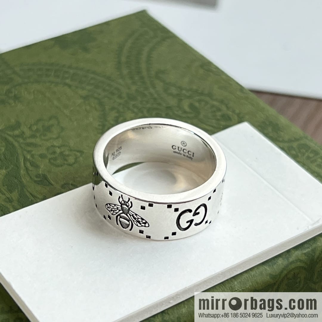 Gucci His & Hers double G bee ring
