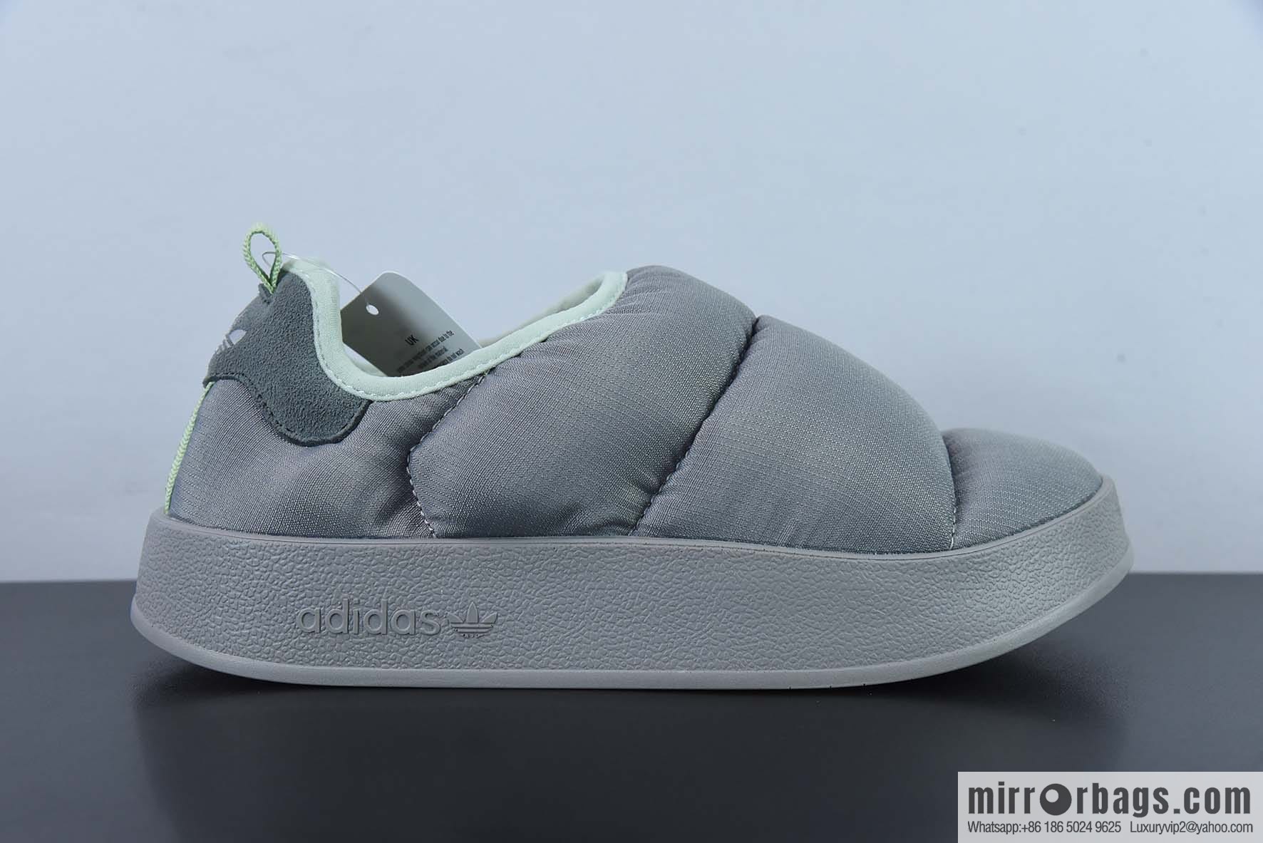 AD Originals Puffylette socks bread shoes Adi 2022 autumn and winter new warm one-pedal board shoes, item number: GW9482