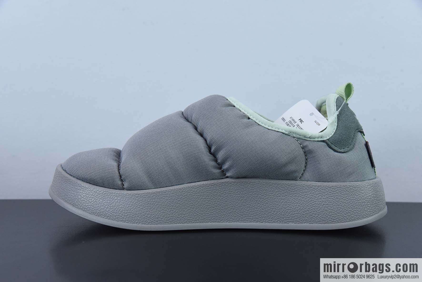 AD Originals Puffylette socks bread shoes Adi 2022 autumn and winter new warm one-pedal board shoes, item number: GW9482