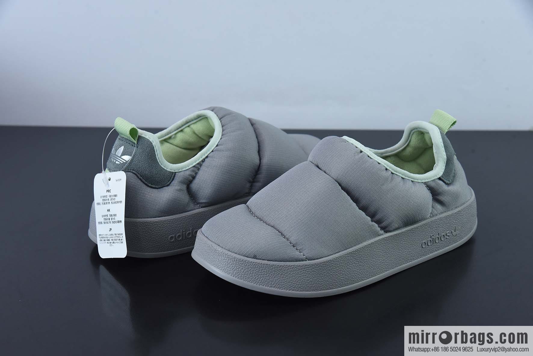 AD Originals Puffylette socks bread shoes Adi 2022 autumn and winter new warm one-pedal board shoes, item number: GW9482