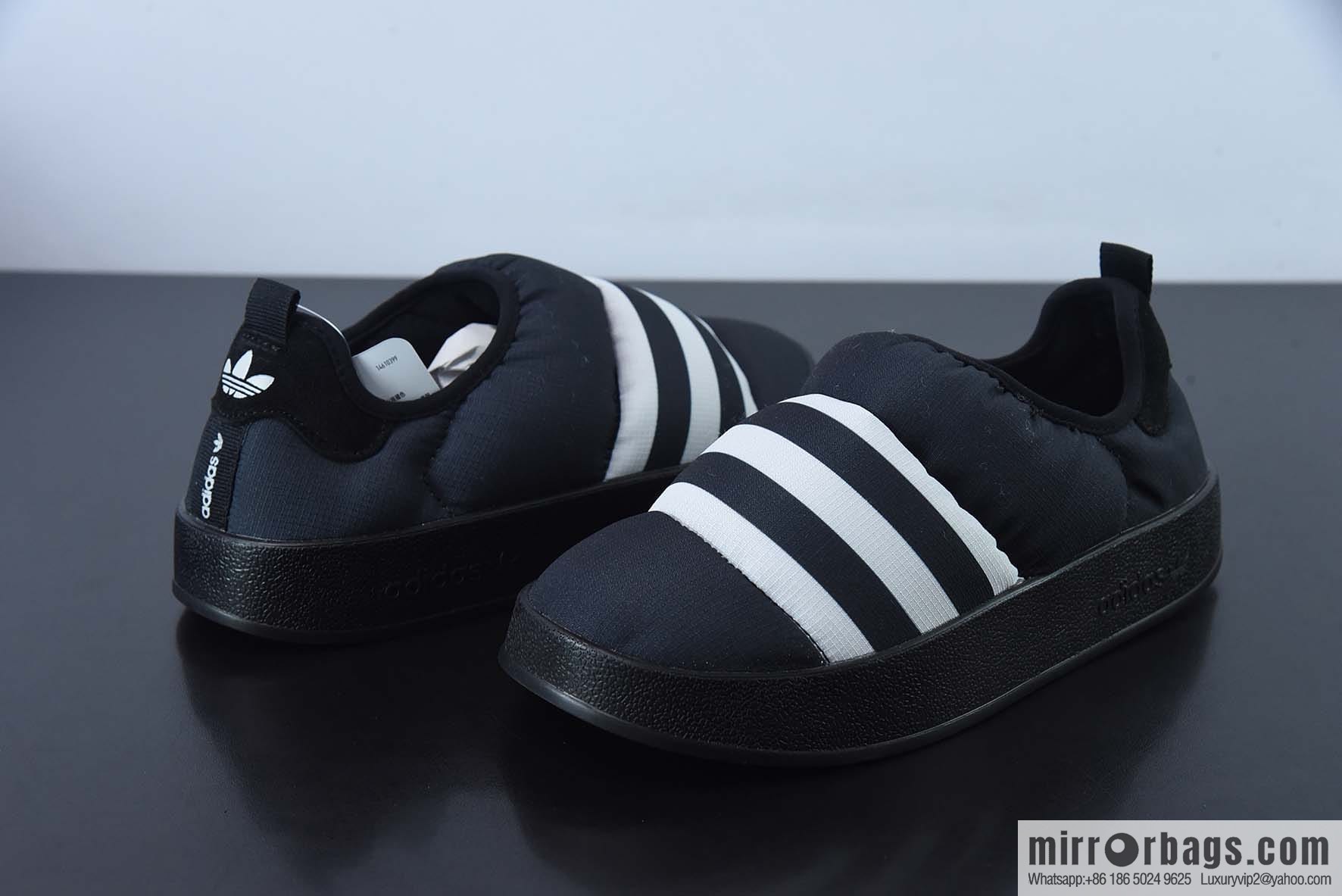AD Originals Puffylette socks bread shoes Adi 2022 autumn and winter new warm one-pedal board shoes, item number: GY4559