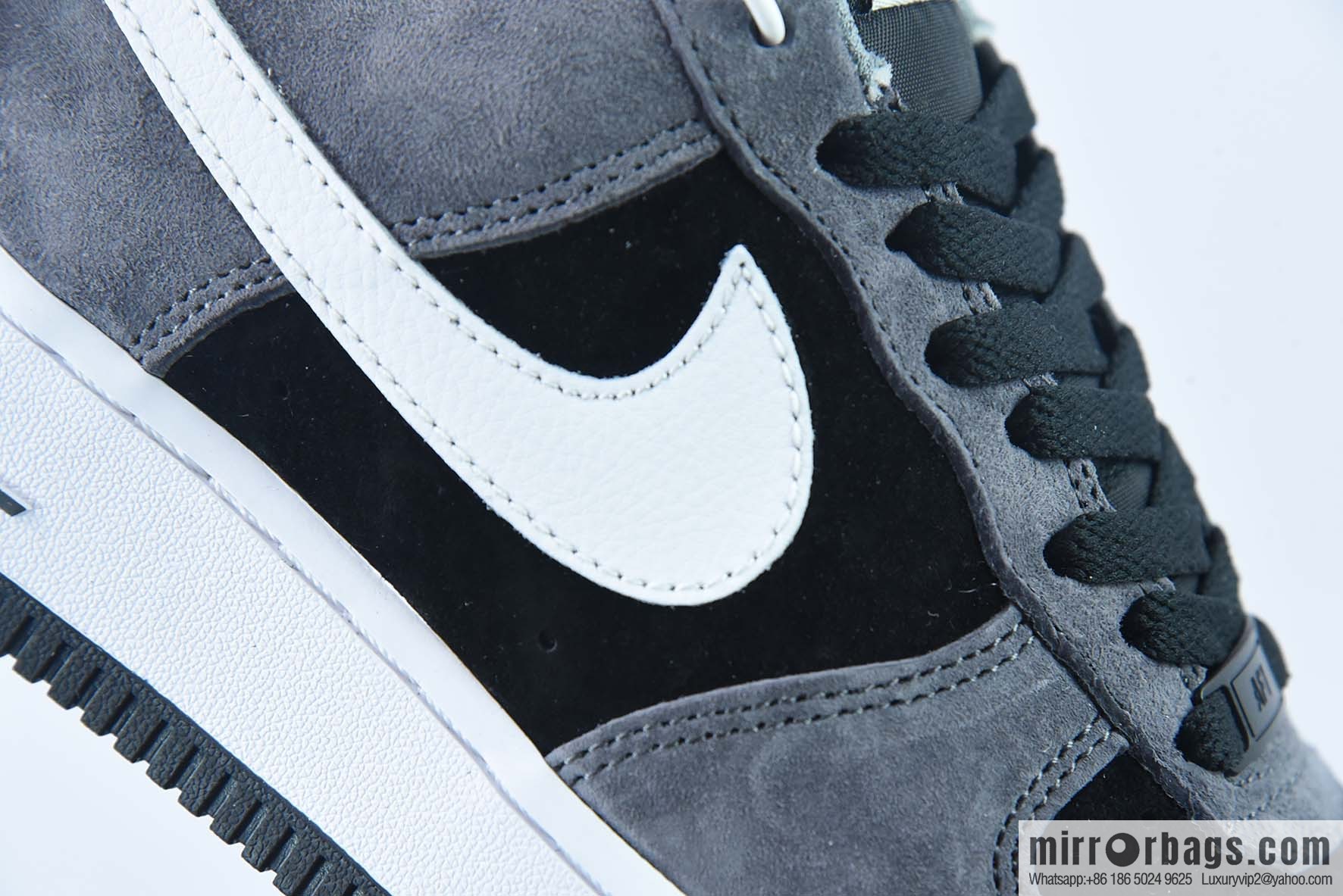 Nike Air Force 1 Low '07 suede, dark gray color scheme Air Force One low-top casual sneakers Item number: NT9966-336