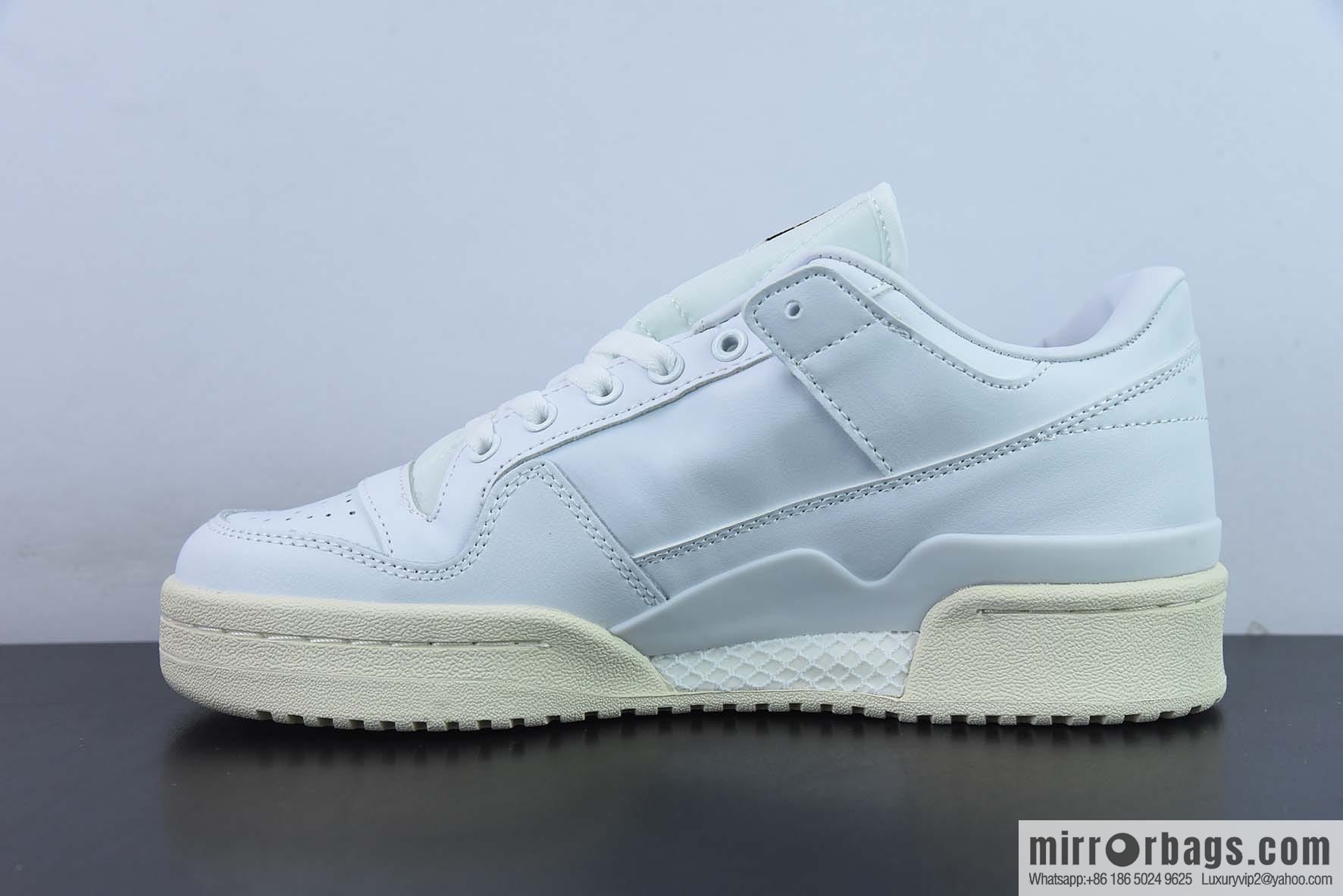 AD Originals Forum 84 ADV Snow White Black Pure Original, Classic Unisex Trend Top Leather Casual Shoes Item Number: GW3180