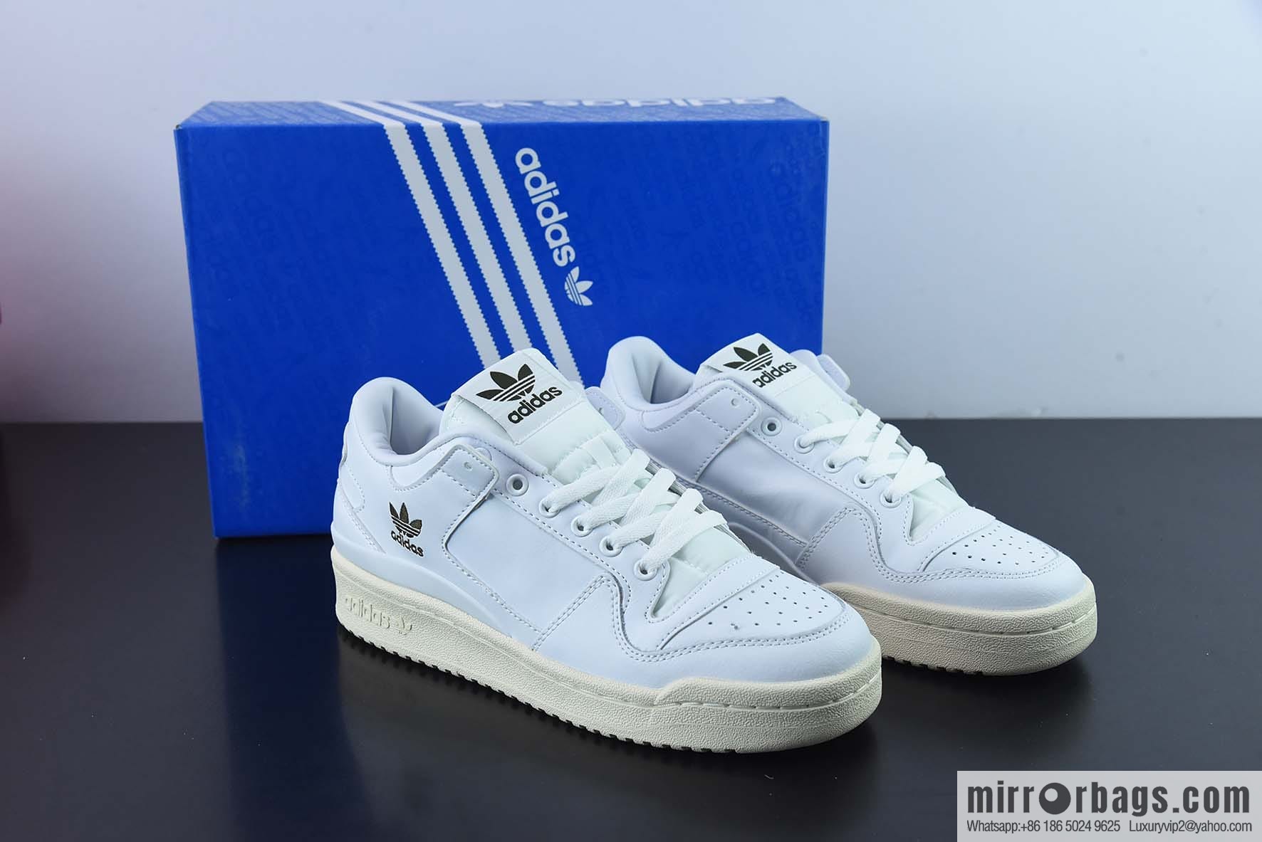 AD Originals Forum 84 ADV Snow White Black Pure Original, Classic Unisex Trend Top Leather Casual Shoes Item Number: GW3180