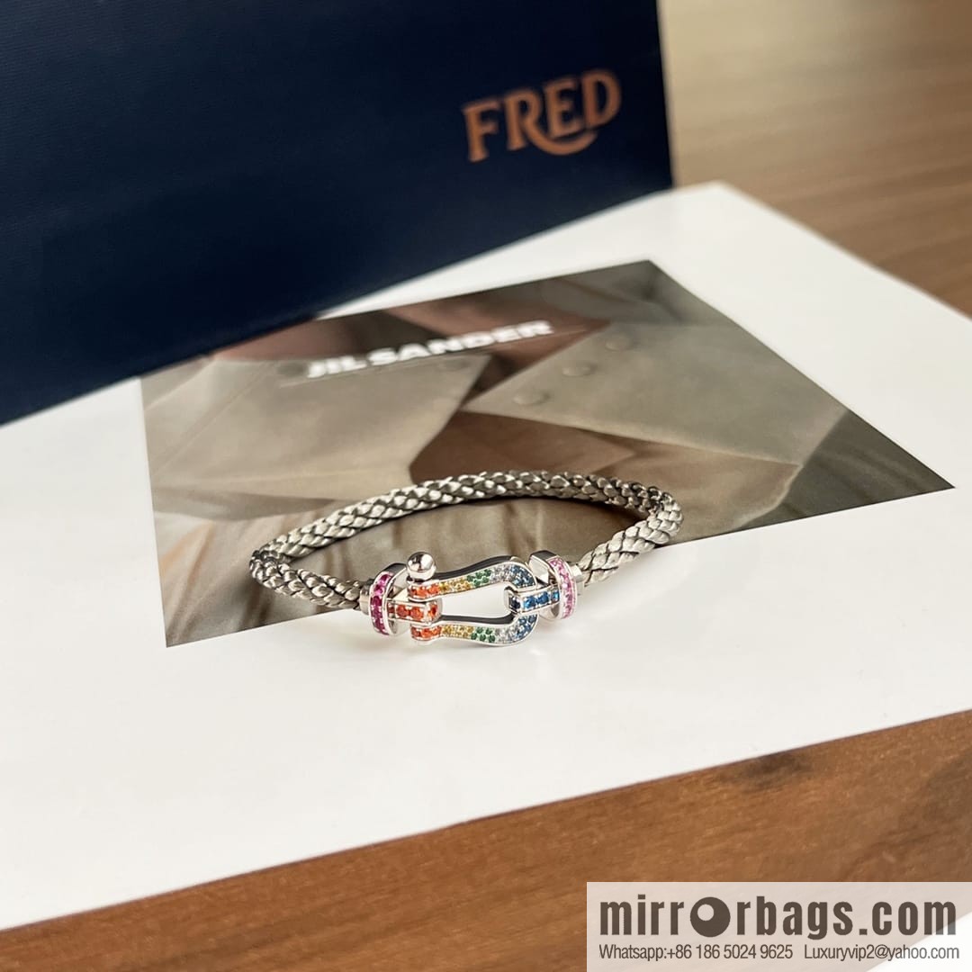 Fred limited edition colored diamond bracelet