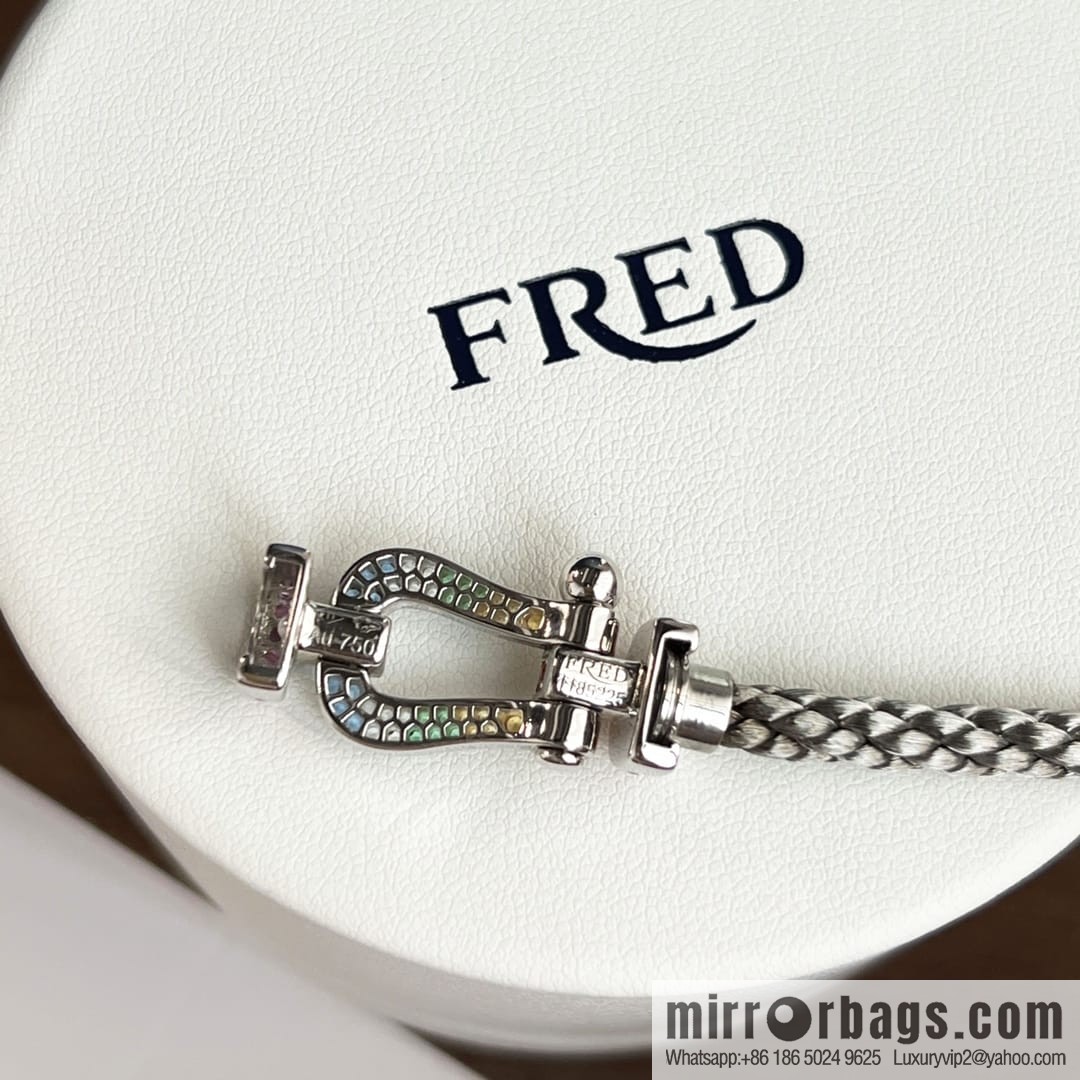 Fred limited edition colored diamond bracelet
