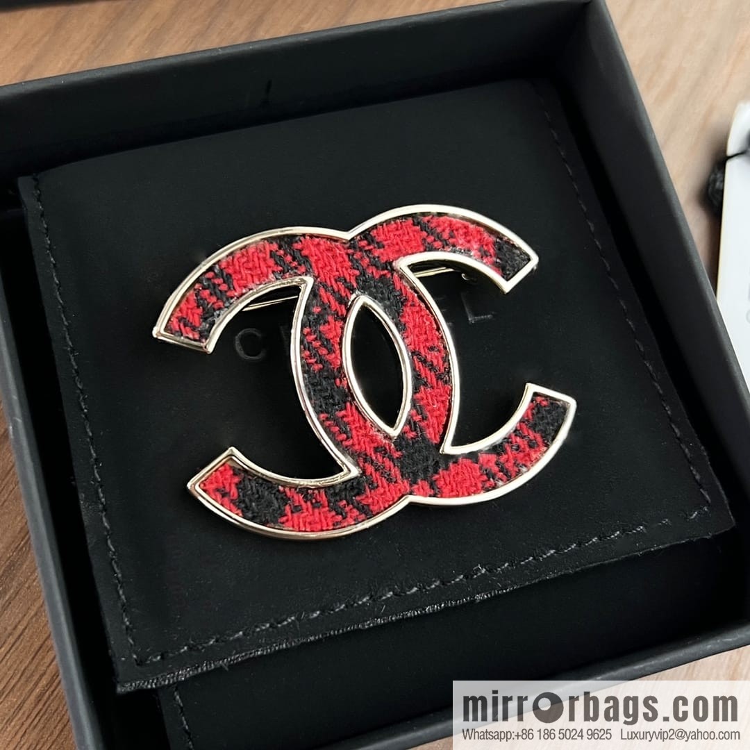 New ☑️ Chanel double c plush brooch