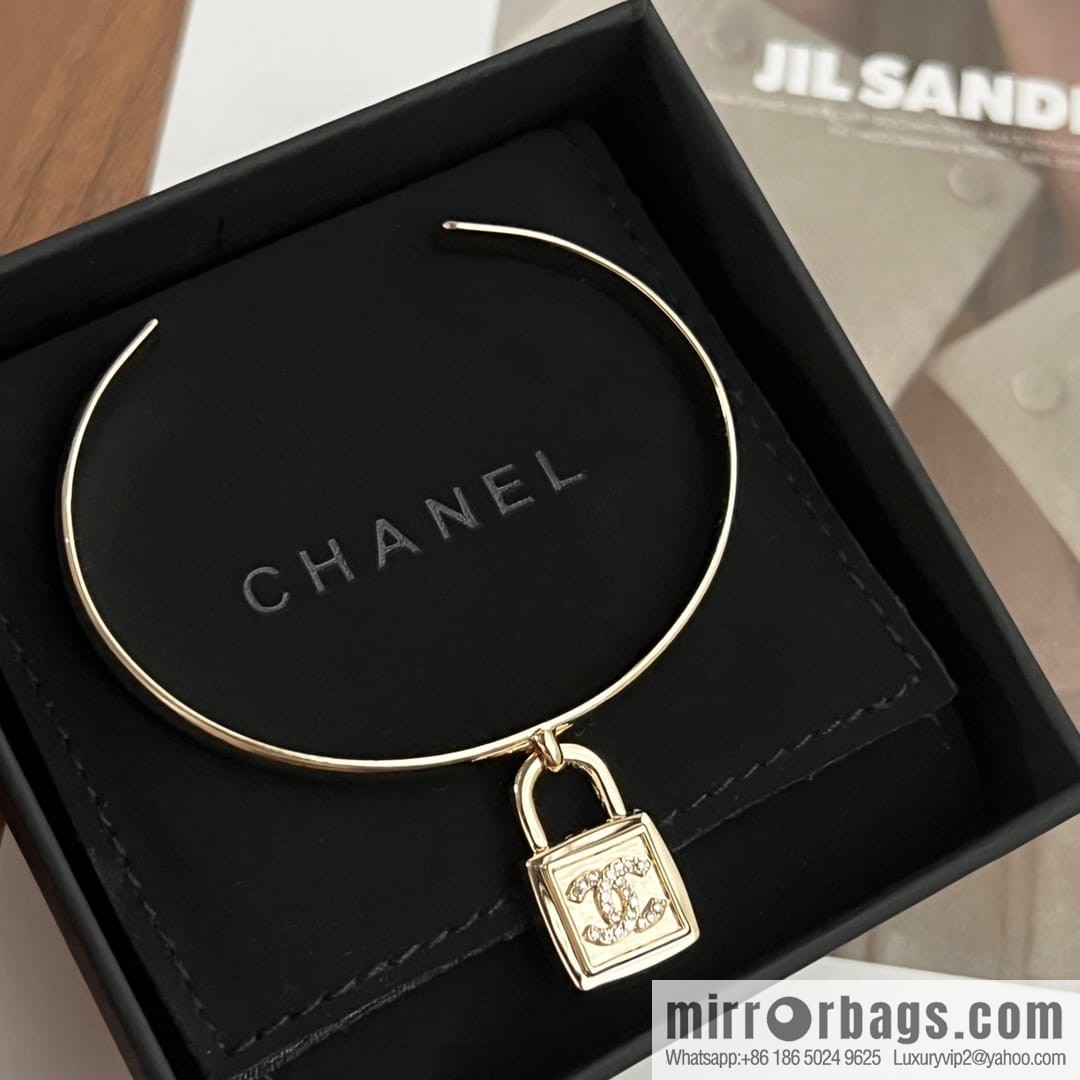 New ☑️ CHANEL Chanel Double C Lock Opening Bracelet