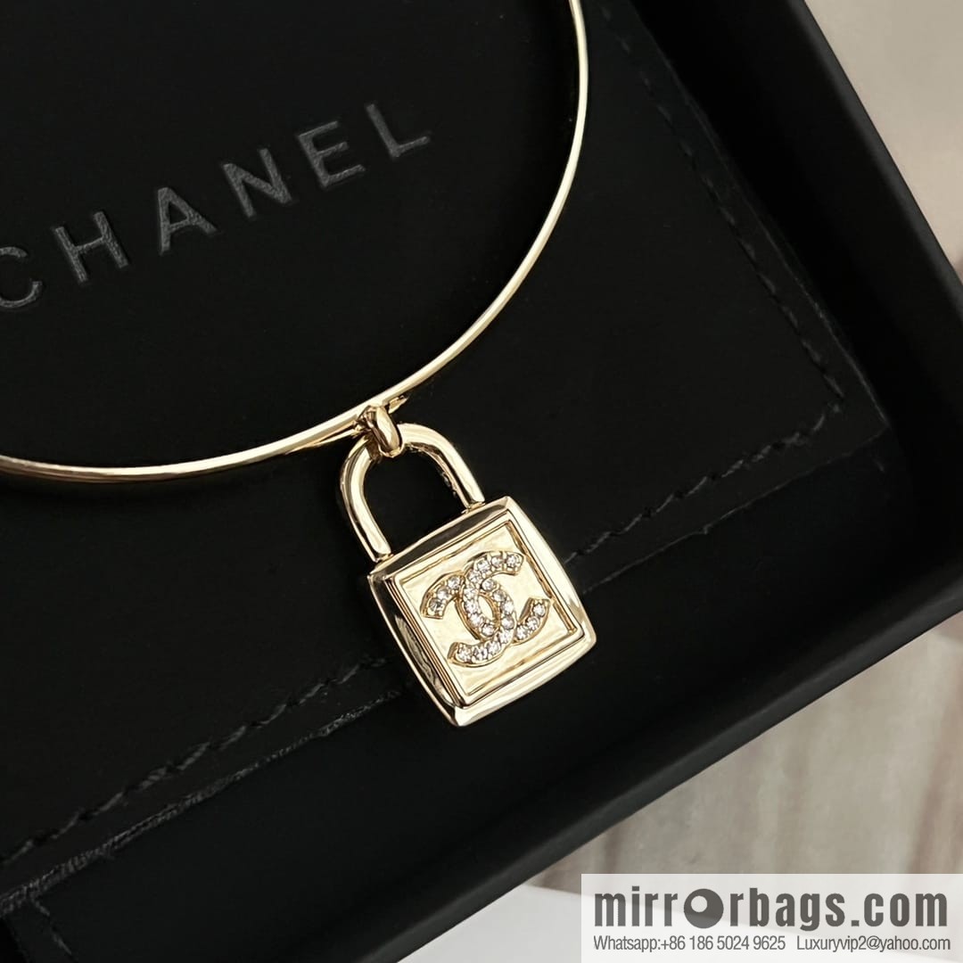 New ☑️ CHANEL Chanel Double C Lock Opening Bracelet
